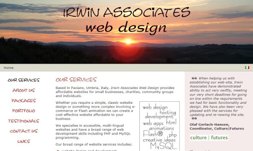 Irwin Associates Web Design