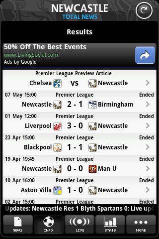 newcastle-total-news for android screenshot
