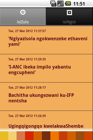 【免費新聞App】Izindaba Zulu South Africa-APP點子