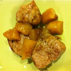 Pork Tenderloin with Apples