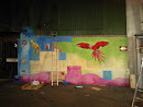 Parrot Mural