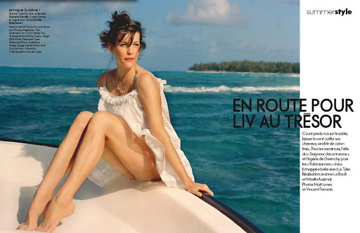 Liv Tyler for  ELLE French July 2008