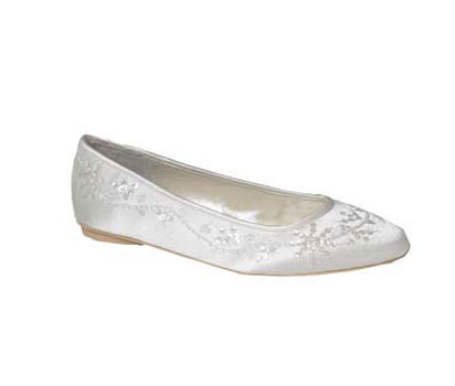 115023 Flat Casual Wedding Shoes