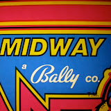Ms. Pac-man Marquee - Early Reproduction