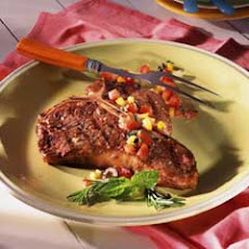 Mediterranean Grilled Steaks With Antipasto Salsa