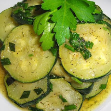 Zucchini With Summer Herbs