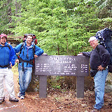 Rick, Ryan, and dad at the Appleton Pass trailhead
