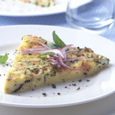 Smoked-Salmon and Cream Cheese Frittata