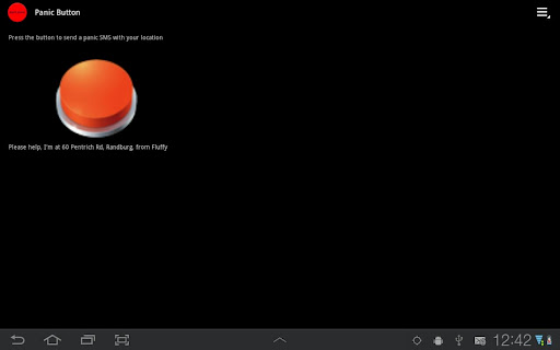 SMS Panic Button
