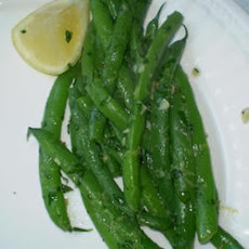 Lemon-Parsley Green Beans