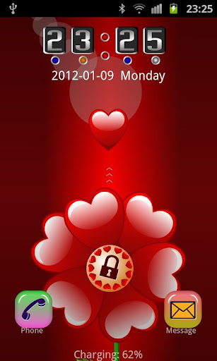 GO Locker Valentine Theme