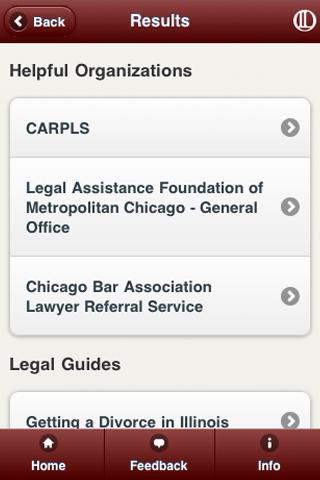 Illinois Legal Aid App