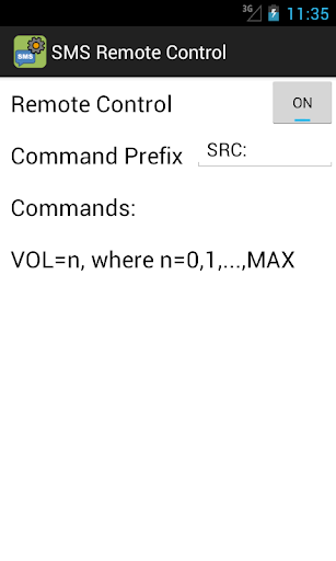 SMS Remote Control