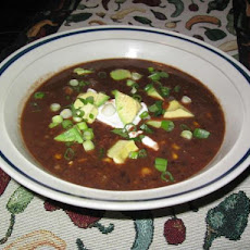 Smokey Black Bean Soup