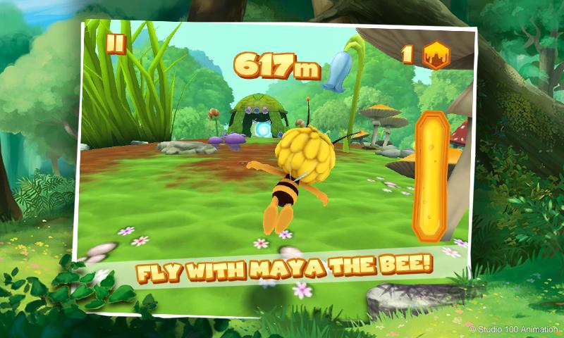 Android application Maya The Bee: Flying Challenge screenshort