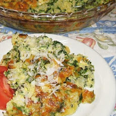 Spinach, Rice & Feta Pie
