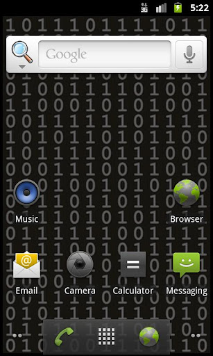 BINARY Live Wallpaper