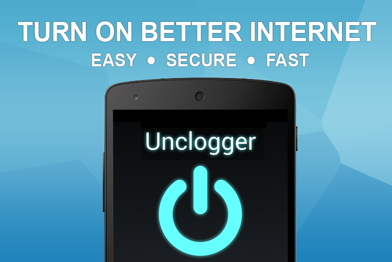 Android application Unclogger VPN screenshort