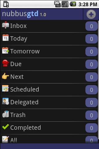 Nubbus GTD To Do List