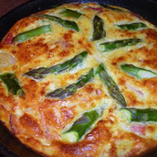 Asparagus and Ham Frittata