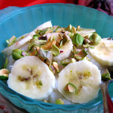Semolina With Banana & Nuts