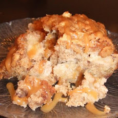 Fresh Apple Cake With Caramel Glaze
