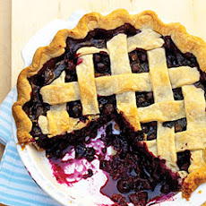 Spiced Blueberry Pie