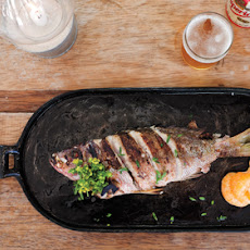 Grilled Fish with Tangerine and Marjoram