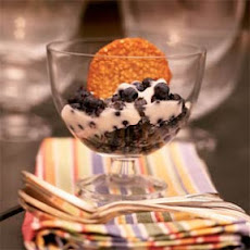 Blueberries and Chilled Cream
