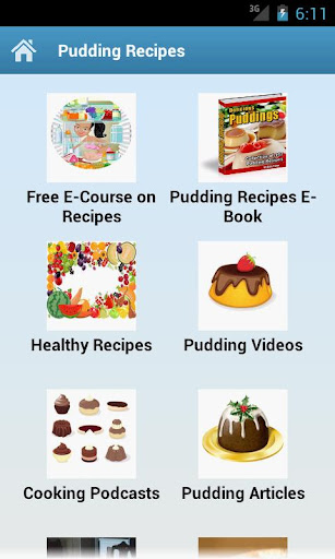 Pudding Recipes