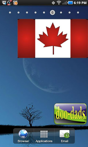 Canadian Flag doo-dad