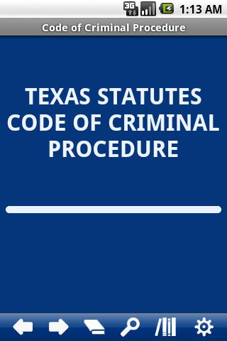 Texas Criminal Procedure
