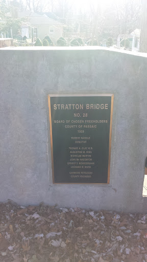 Stratton Bridge No 28 Plaque