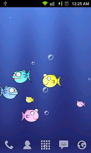 【免費個人化App】FishBowl Live Wallpaper-APP點子