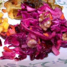 Cranberry Walnut Slaw