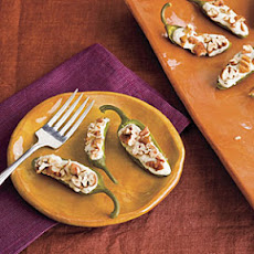 Pecan-Stuffed Pickled Jalapeños