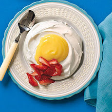 Lemon Curd-Filled Meringue Eggs