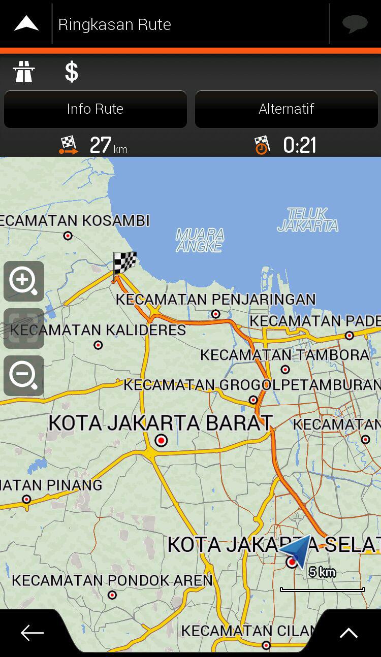 Android application Indonesia - iGO NextGen App screenshort