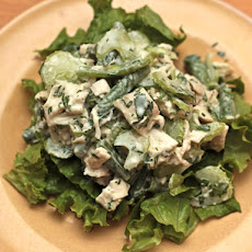 Chicken Salad with Tahini-Yogurt Dressing