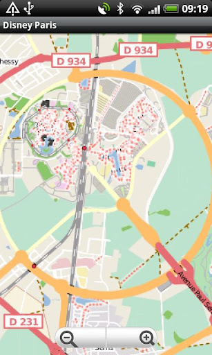 【免費旅遊App】Disney Paris Street Map-APP點子