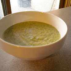 Dilled Broccoli and Leek Soup
