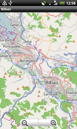 Bilbao Street Map