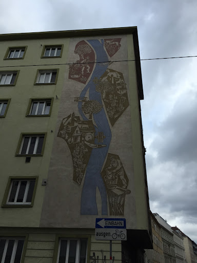Painting on Building