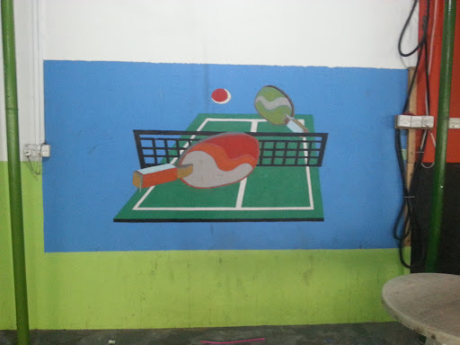 Table Tennis Mural 