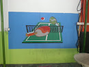 Table Tennis Mural 
