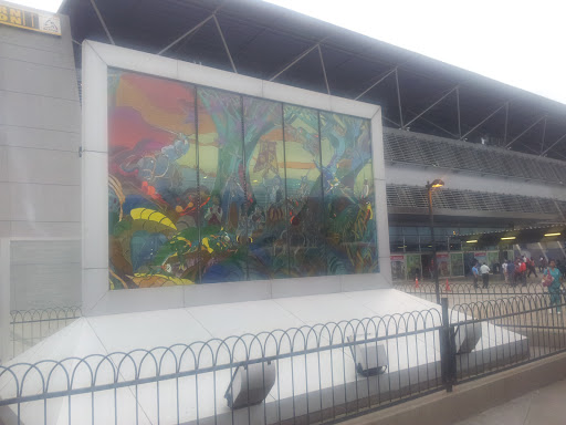 Pintura Frente Al Terminal