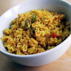Awesome Chicken and Yellow Rice Casserole