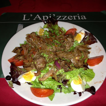 Salade de foie de volaille