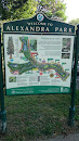 Welcome to Alexandra Park Sign