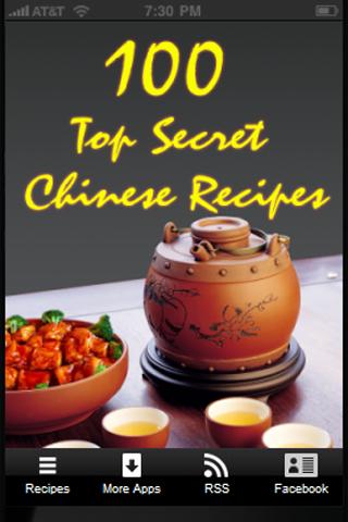 100 Top Secret Chinese Recipes